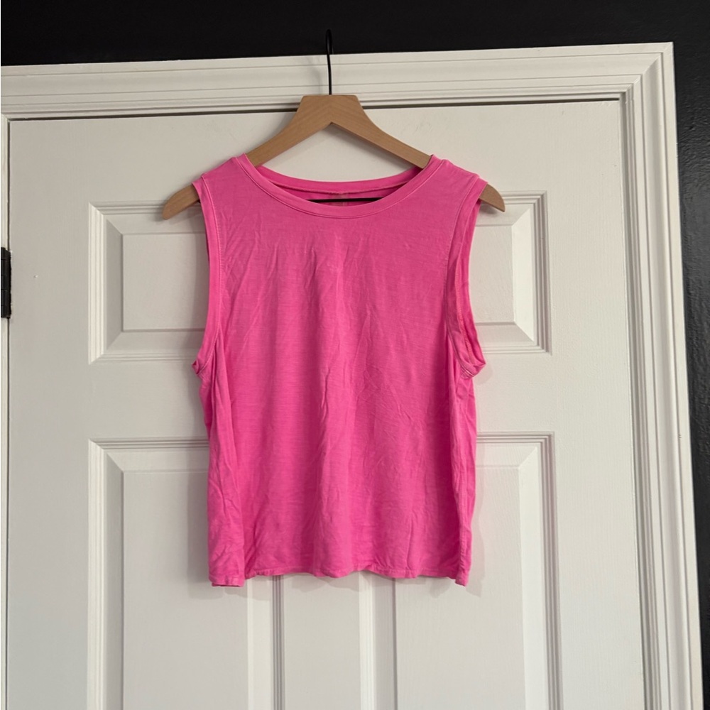 Betsey Johnson Pink Muscle Tee